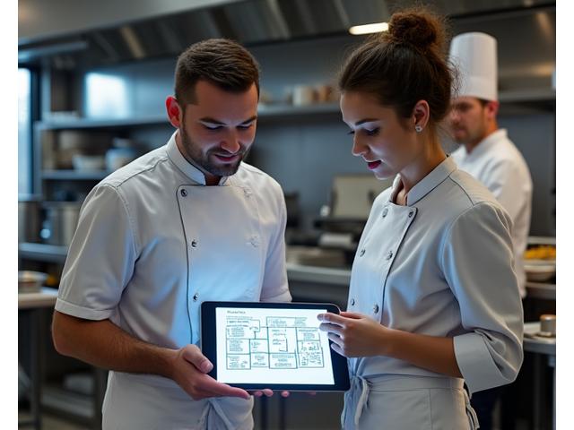 주방 동선을 분석하며 효율성을 높이는 컨설턴트