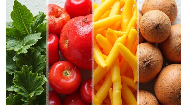 한국의 봄, 여름, 가을, 겨울 제철 식재료