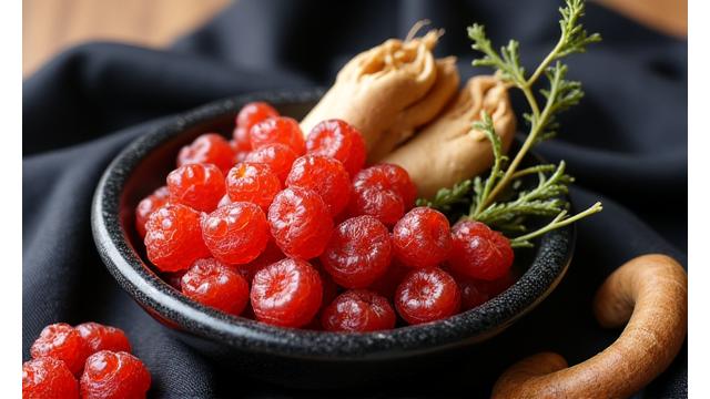 인삼, 대추 등 한국 특산 건강 식재료