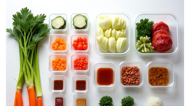 맞춤형 밀키트 제품 이미지