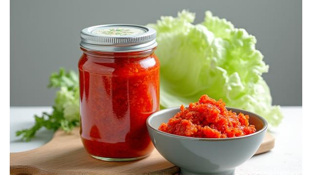 비건 김치 제품 이미지