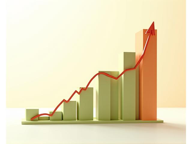 비건 식품 시장 성장률을 보여주는 그래프